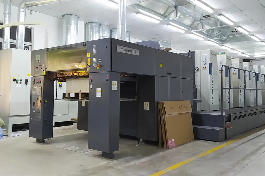 Roland 6 Color Printing Machine