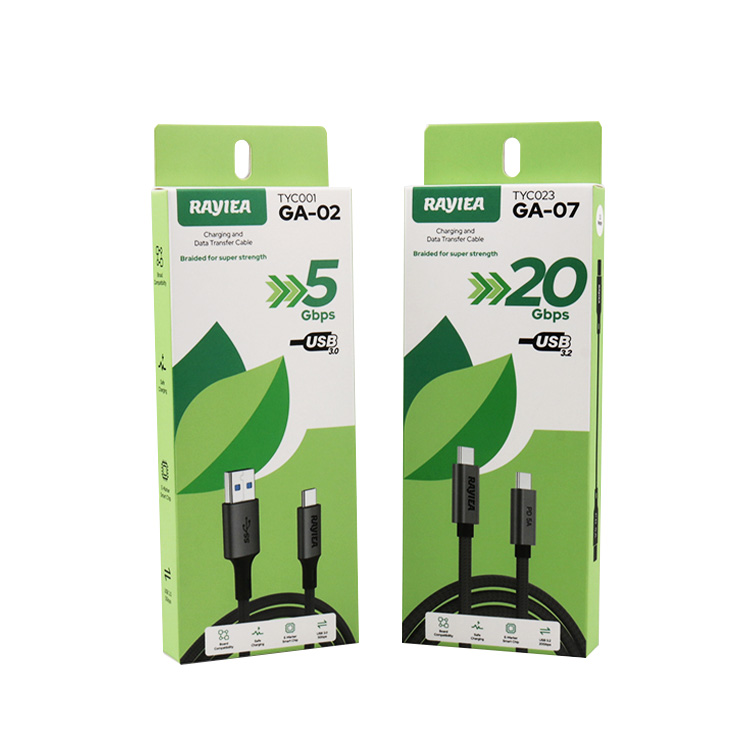 USB Data Cable Paper Box