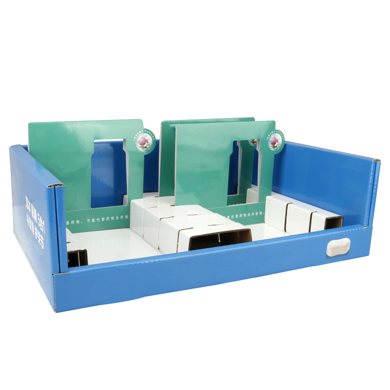 Health Products cardboard display stand
