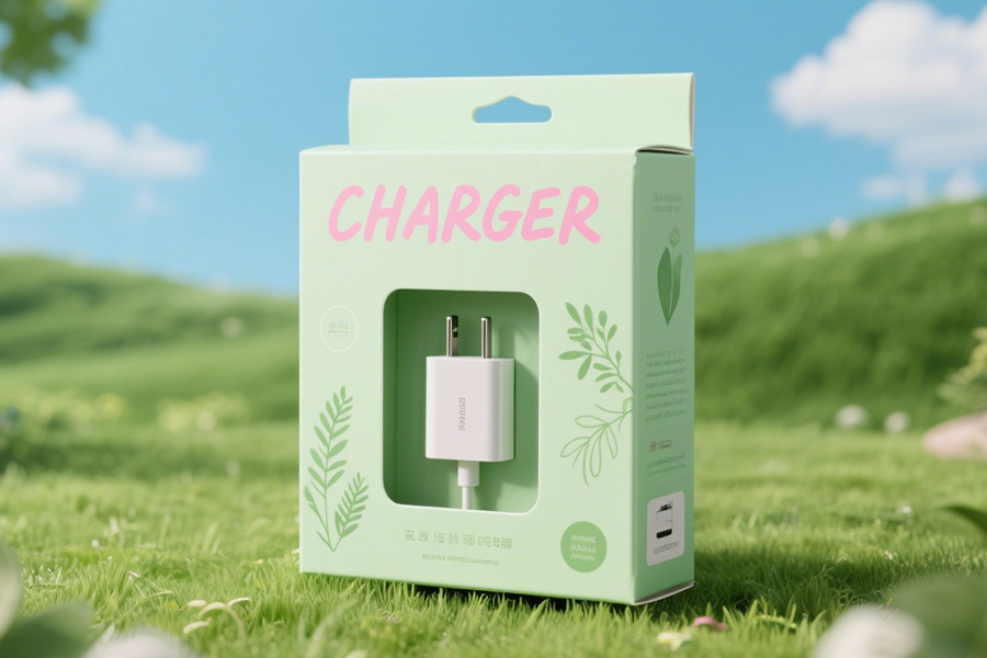 Charger paper box packaging