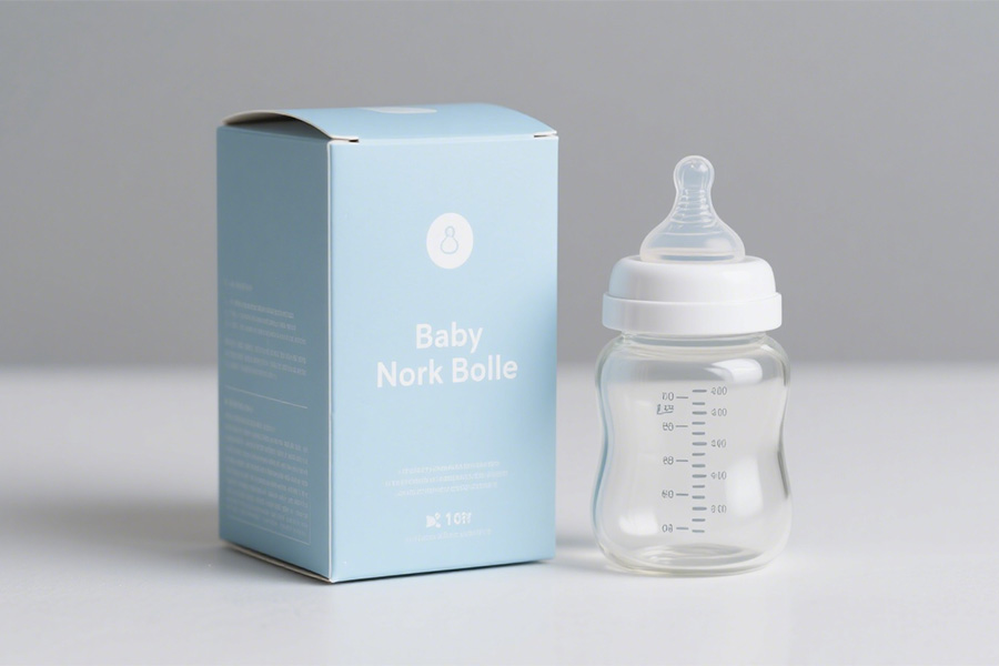 Custom Baby Bottle Box