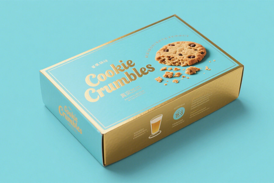 Biscuit packaging box