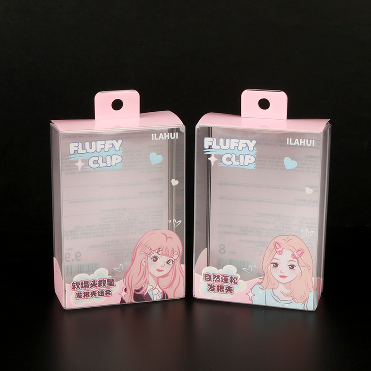 Hair Root Clip Clear Acetate Box