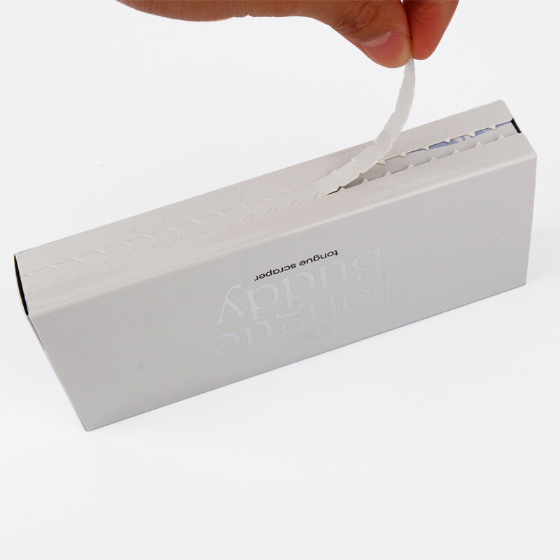 Adhesive Tear Strips Packaging Box