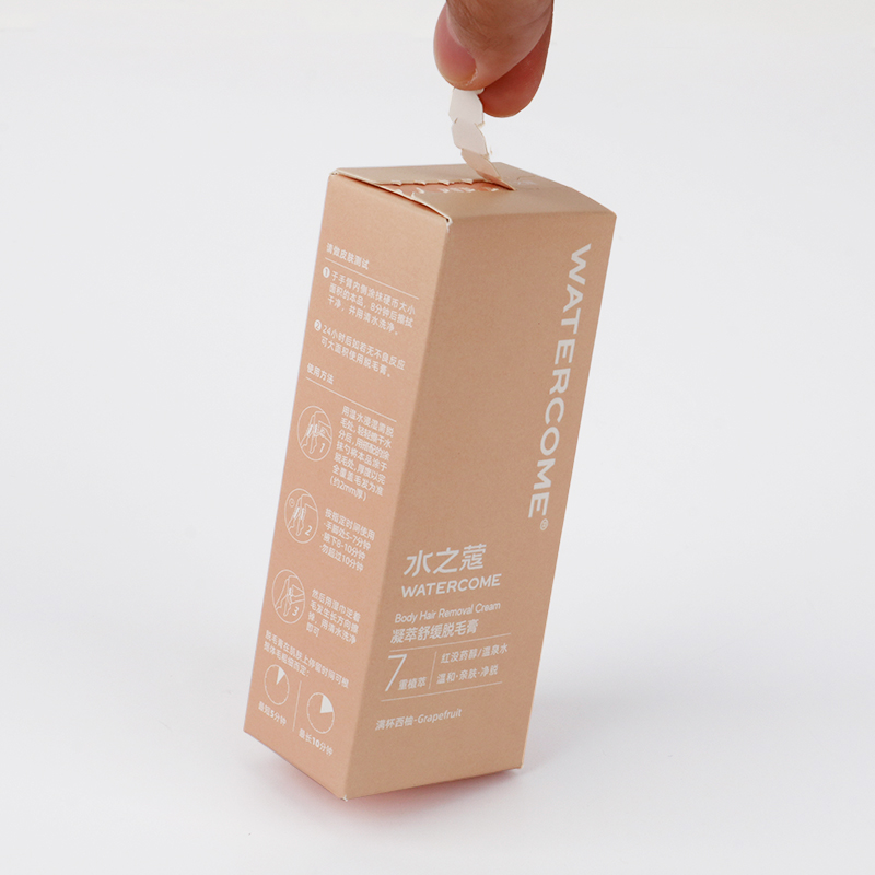 Tear strip Paper Box