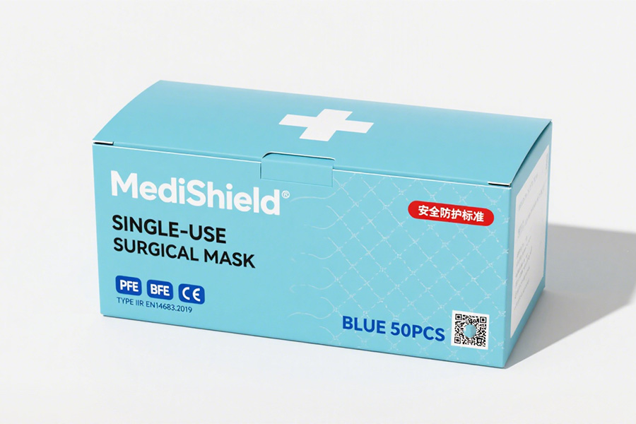 Custom Mask Carton Packaging 1