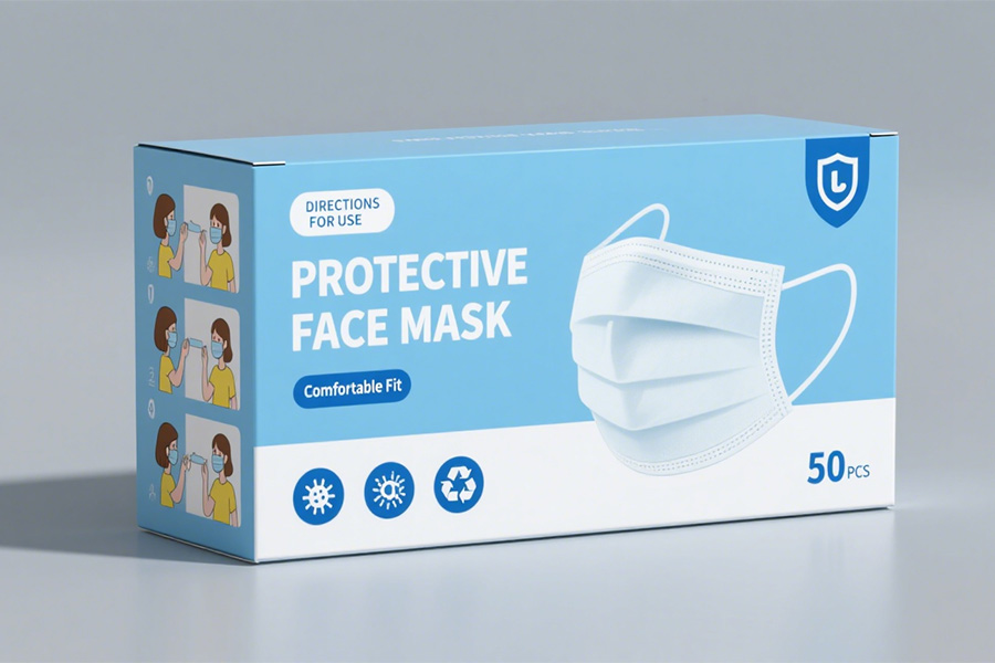 Surgical Mask Packaging Box 1