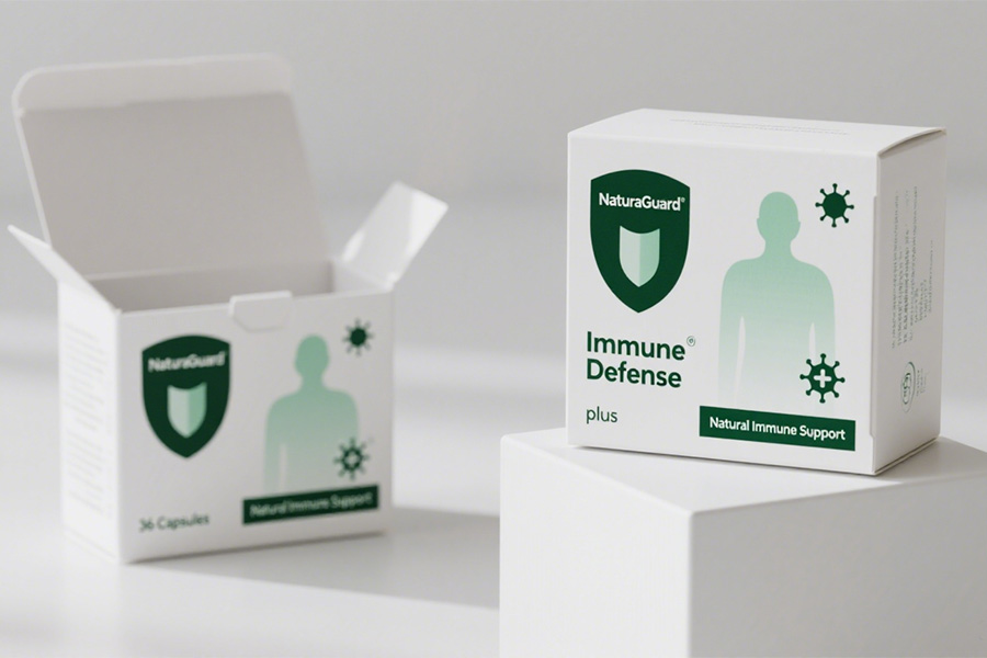 Immunity enhancement product packaging box