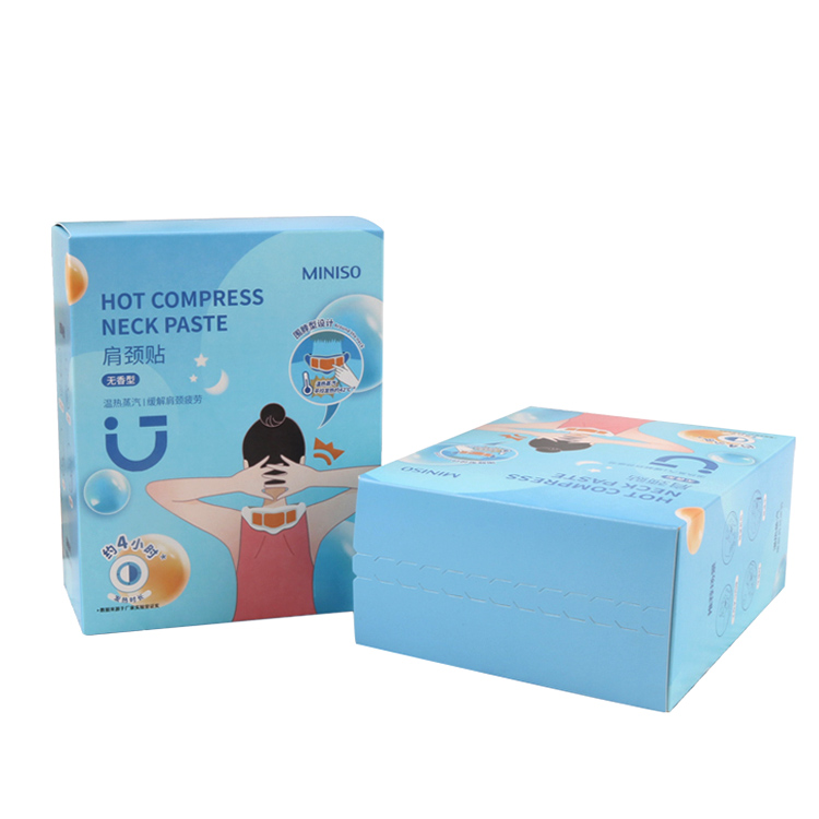 Compress Neck Paste Packaging Box