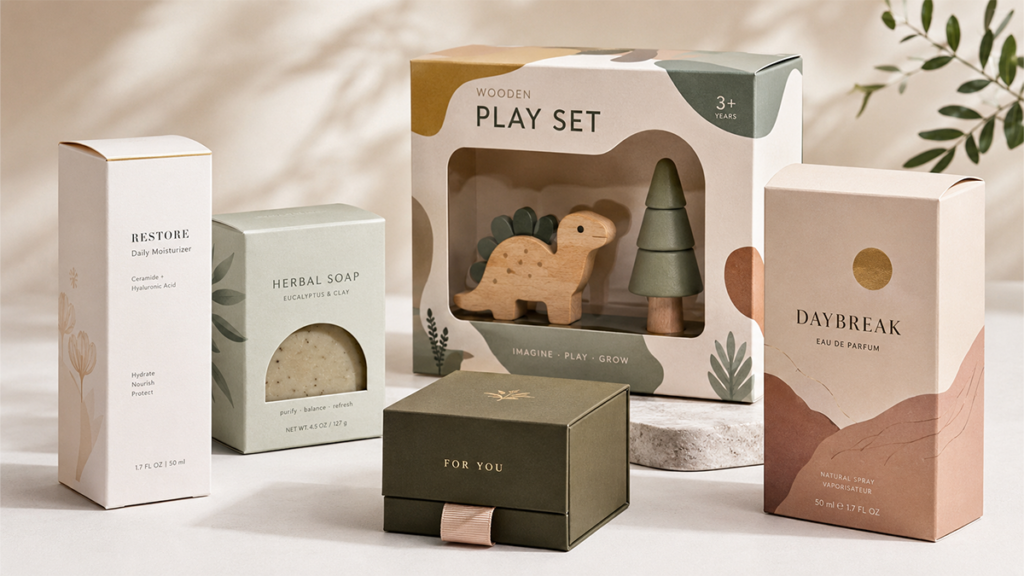 retail packaging trends 2026 paper boxes for consumer brands