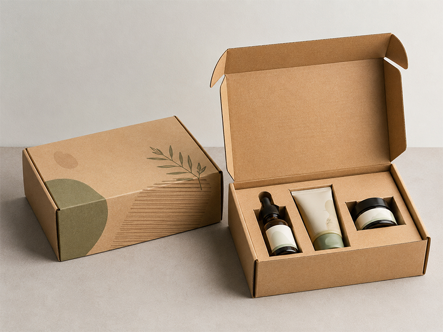 corrugated mailer boxes for ecommerce subscription and gift packaging