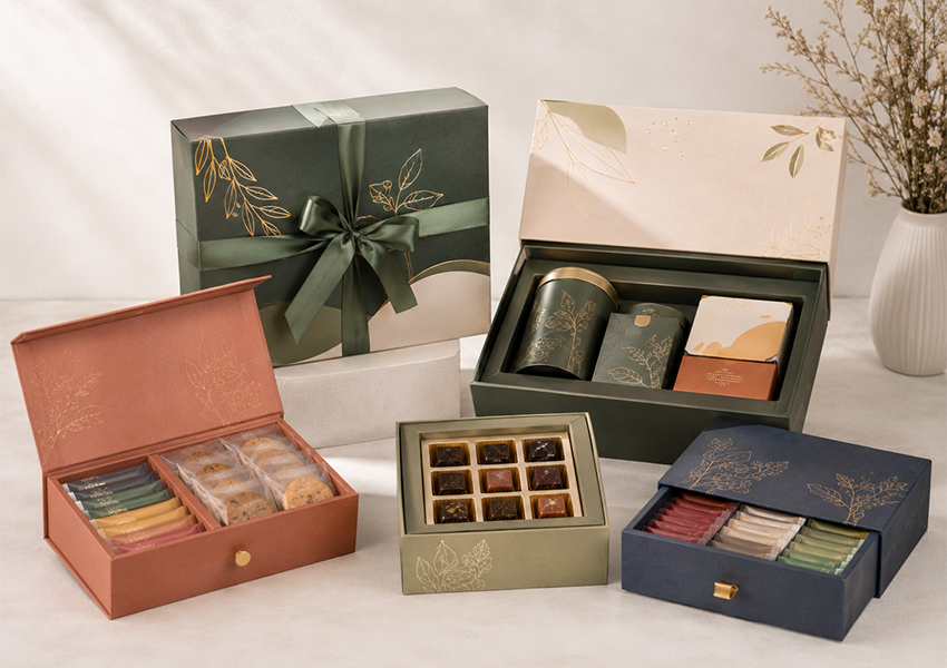 food gift paper boxes for chocolates tea coffee cookies and holiday gifts