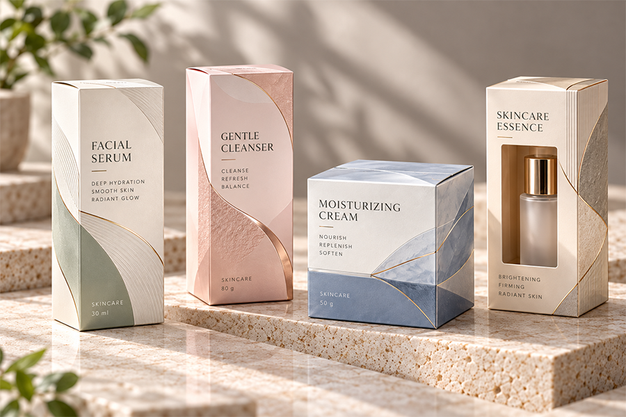 Best Paper Box Styles for Serums, Кремы & Продукты по уходу за кожей
